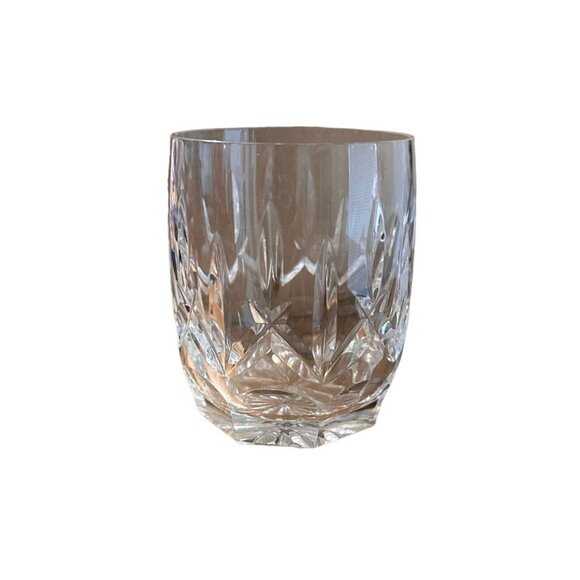 Vintage Waterford Crystal Whiskey Tumbler With Faceted Design - Picture 1 of 4